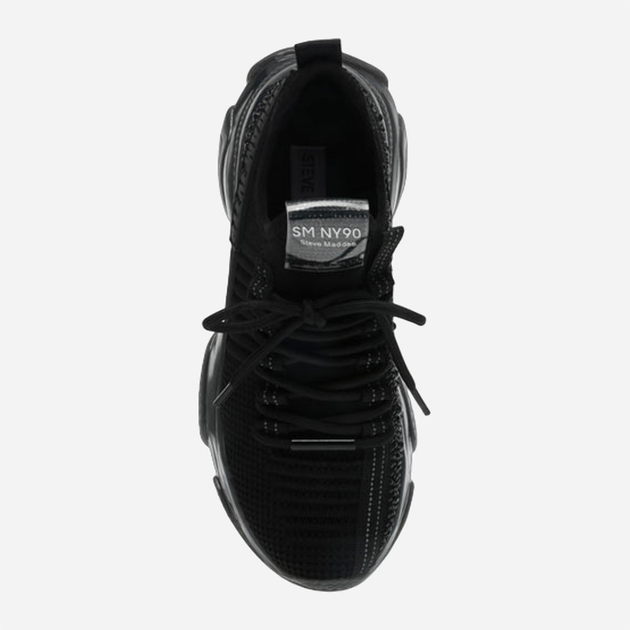 Жіночі снікери Steve Madden Maxilla-R Sneaker SM11001603-J-B 38 23.8 см Чорні (8720236795748) - зображення 4
