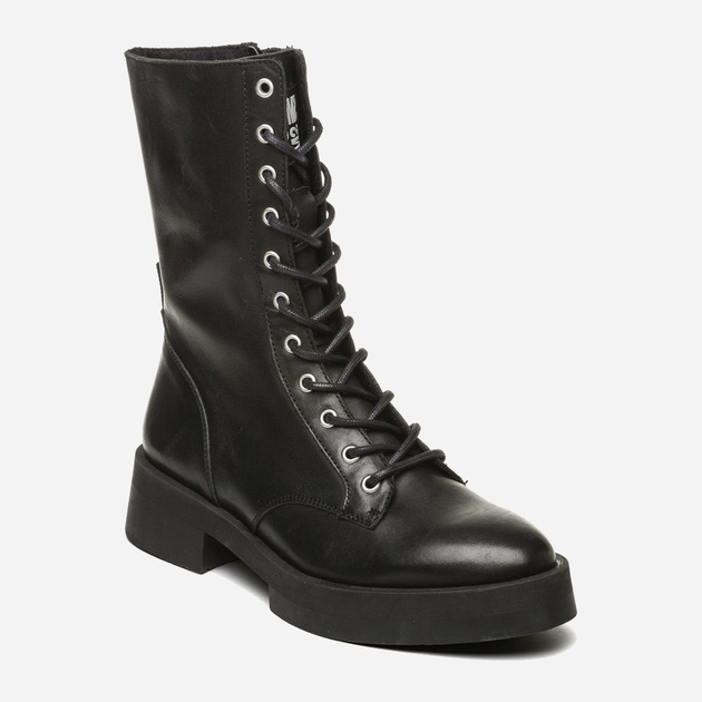 Жіночі черевики високі Steve Madden Manou Bootie SM19000050-BKS 38 23.8 см Чорні (8720857179149) - зображення 2