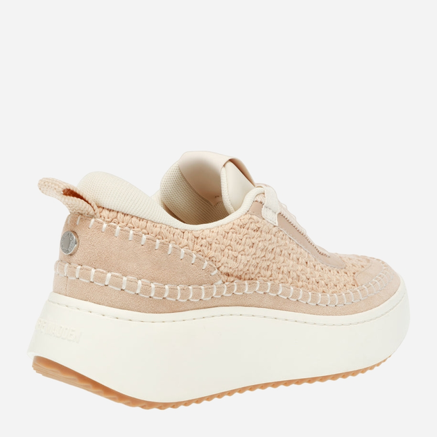 Sneakersy damskie na wysokiej platformie Steve Madden Doubletake Sneaker SM11002798-750 36 22.2 cm Beżowe (8720857224610) - obraz 3