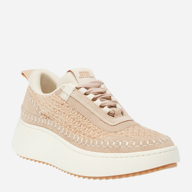 Sneakersy damskie na wysokiej platformie do kostki Steve Madden Doubletake Sneaker SM11002798-750 38 23.8 cm Beżowe (8720857224818) - obraz 2