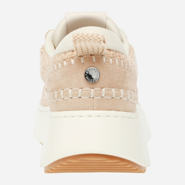 Sneakersy damskie na wysokiej platformie Steve Madden Doubletake Sneaker SM11002798-750 39 24.6 cm Beżowe (8720857224887) - obraz 5