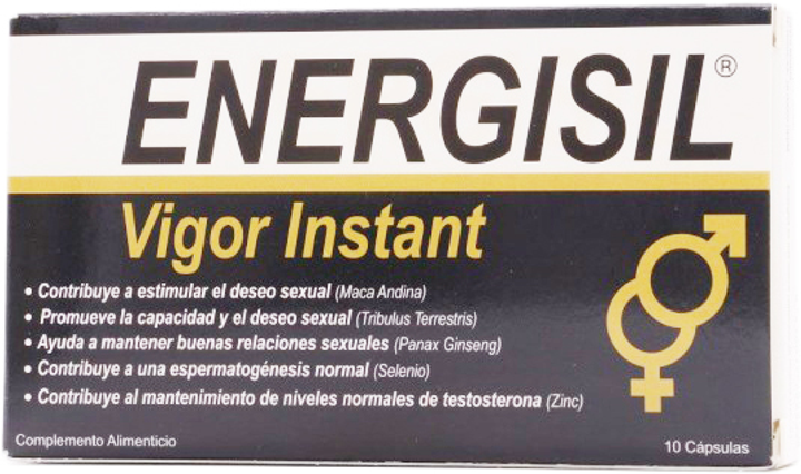 Дієтична добавка Energisil Vigor Instant 10 капсул (8436017722437) - зображення 1