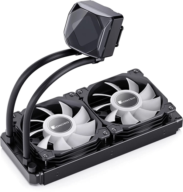 Система жидкостного охлаждения Jonsbo TW6-240 ARGB Black - изображение 7