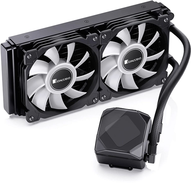 Система жидкостного охлаждения Jonsbo TW6-240 ARGB Black - изображение 9
