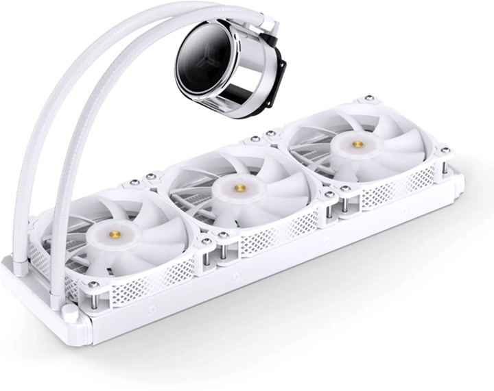 Система жидкостного охлаждения Jonsbo TW7-360 ARGB White - изображение 9