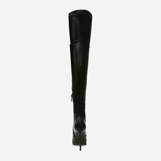 Muszkieterki damskie na szpilce Steve Madden Keandra Boot SM11002678-001 41 26.2 cm Czarne (8720857154931) - obraz 6