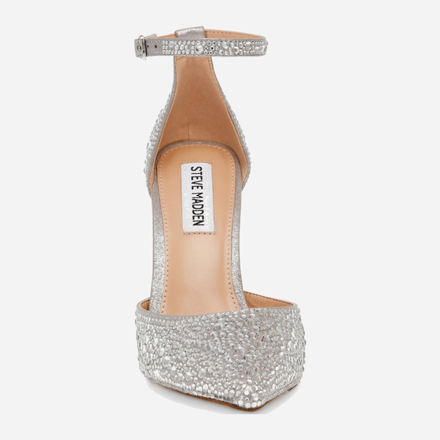 Жіночі босоніжки Steve Madden Ravaged-S Sandal SM11002565-751 37 23 см Сріблясті (8720857094671) - зображення 4