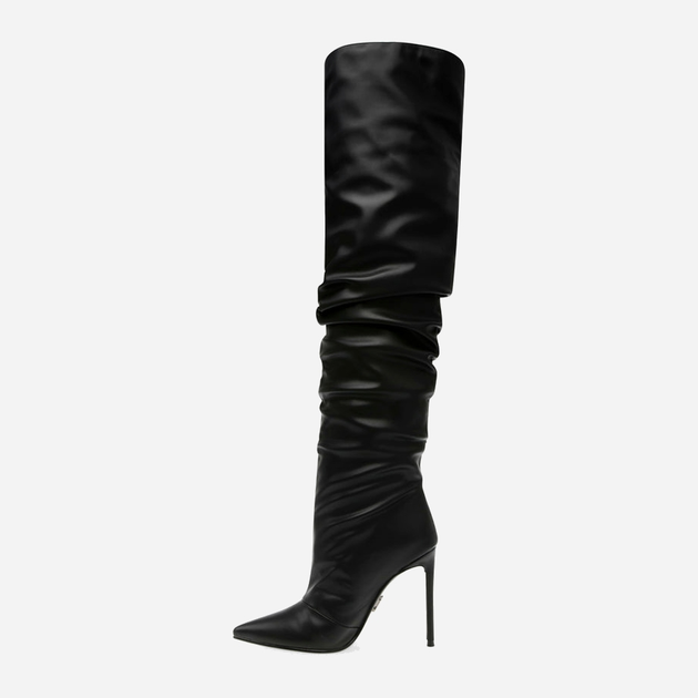 Muszkieterki damskie na szpilce Steve Madden Vanguard Boot SM11002589-001 37 23 cm Czarne (8720857111187) - obraz 4