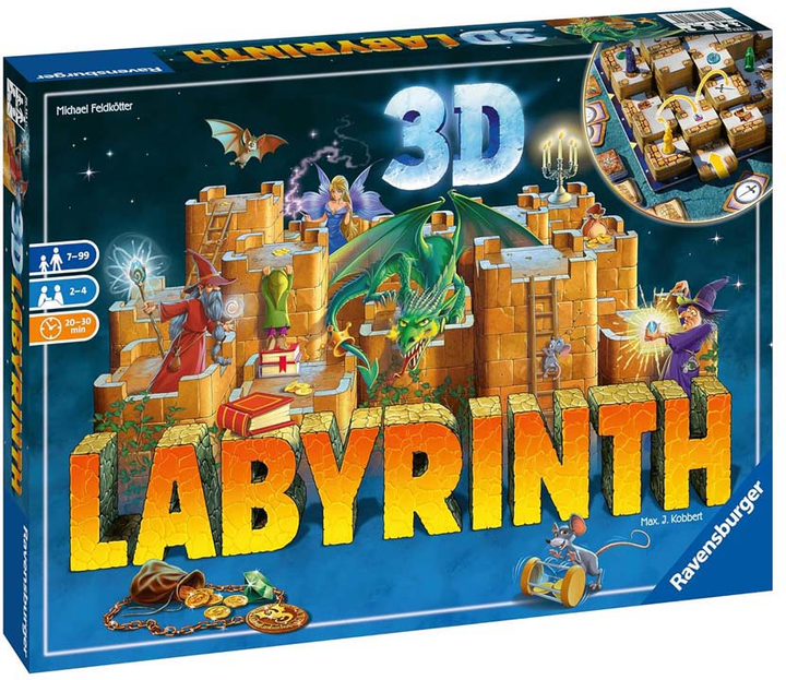 Настольная игра Ravensburger 3D Лабиринт (4005556268313) 