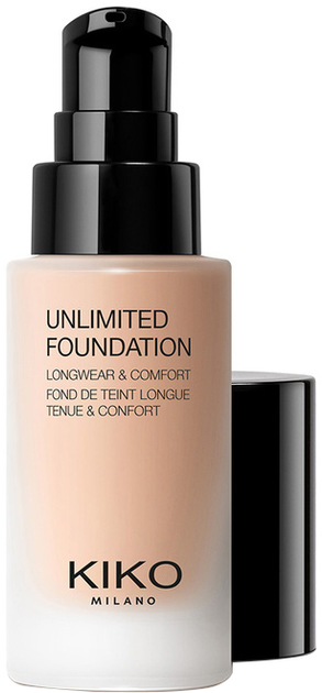 Тональна основа для обличчя Kiko Milano New Unlimited Foundation 3 Rose 30 мл (8025272976787) - зображення 1