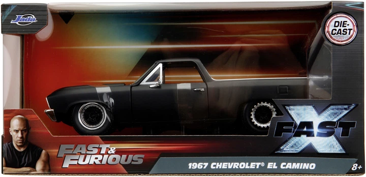 Metalowy samochód Jada Fast & Furious Chevrolet El Camino 1967 1:24 (253203086) - obraz 15