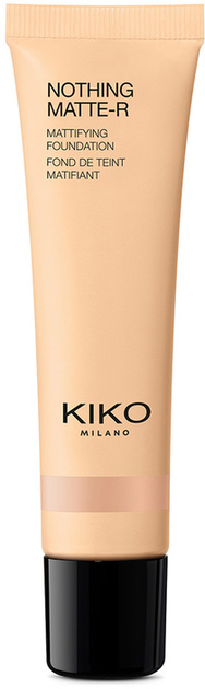 Podkład Kiko Milano Nothing Matte-R 1.5 Neutral matujący 27 ml (8025272914284) - obraz 1