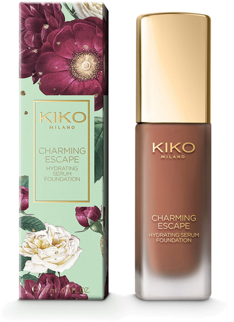 Podkład z serum nawilżającym Kiko Milano Charming Escape 08 Cocoa 27 ml (8025272978347) - obraz 1