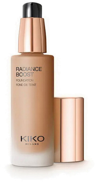 Podkład Kiko Milano Radiance Boost 4.5 Gold trwały o świetlistym wykończeniu 28 ml (8025272979733) - obraz 1