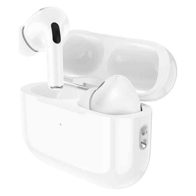 Навушники Бездротові Bluetooth Гарнітура з мікрофоном HOCO TWS EW51 |BT5.3, 30/300mAh, ANC|Білі - Фото 2 Навушники Бездротові Bluetooth Гарнітура з мікрофоном HOCO TWS EW51 |BT5.3, 30/300mAh, ANC|Білі - зображення 2