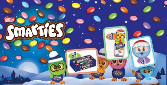 Набор кондитерских изделий Smarties Рождественский календарь 335 г (7613287389848) - Фото 3 Набор кондитерских изделий Smarties Рождественский календарь 335 г (7613287389848) - изображение 3