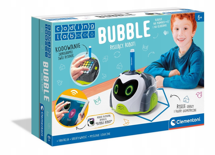 Інтерактивний робот Clementoni Bubble (8005125506682) - зображення 5