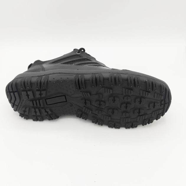 Тактичні черевики Footprints чорна шкіра 42(27) - изображение 2
