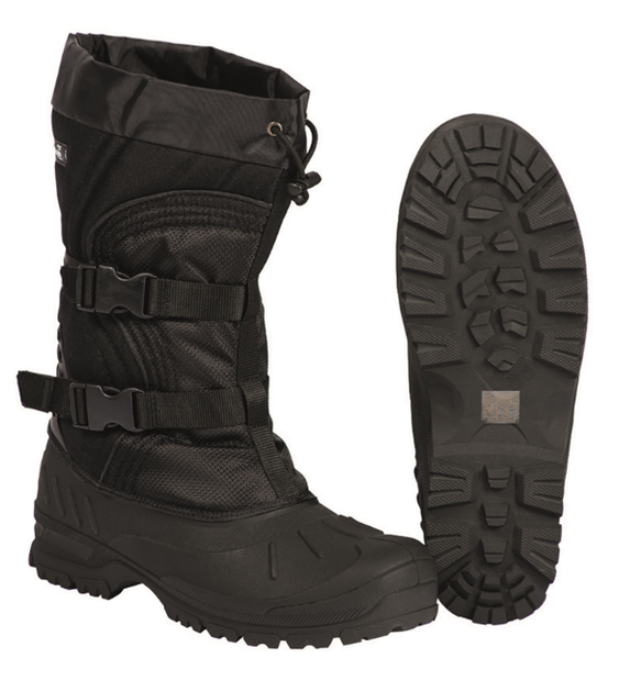 Черевики тактичні Mil-Tec Зимові снігові утеплені 43р. Чорні SNOW BOOTS ARCTIC (12876000-010-43) - зображення 1