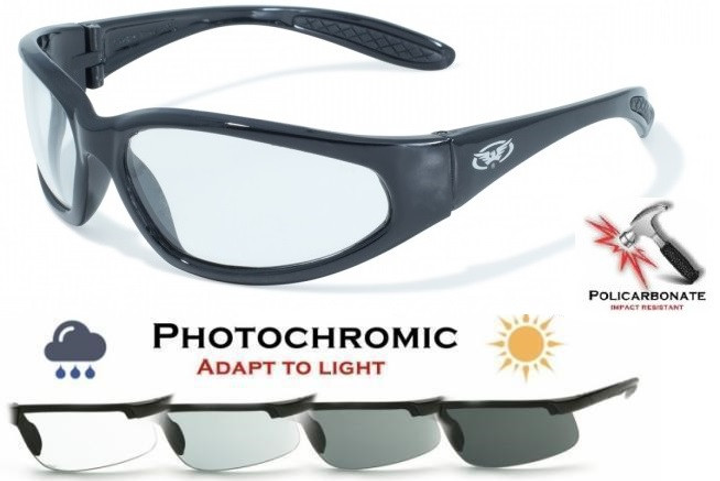 Фотохромные очки хамелеоны Global Vision Eyewear HERCULES 1 Clear (1ГЕР124-10) - изображение 1