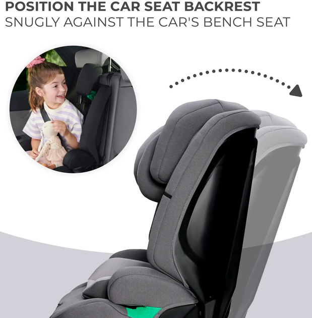 Автокресло KinderKraft Safety Fix 2 i-Size Grey (5902533923090) (KCSAFI02GRY0000) - изображение 13