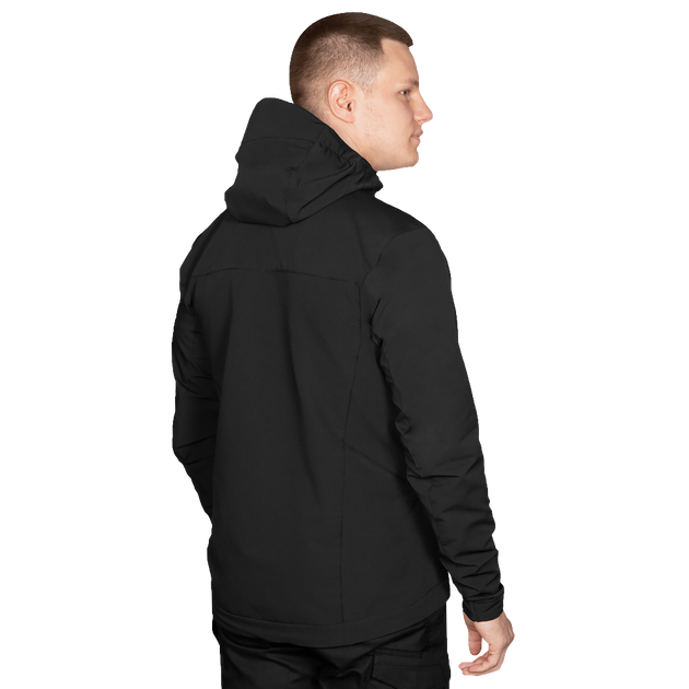 Куртка тактична зносостійка польова куртка для силових структур Camotec 7189(M) чорний (SK-N7189(M)S) - зображення 2