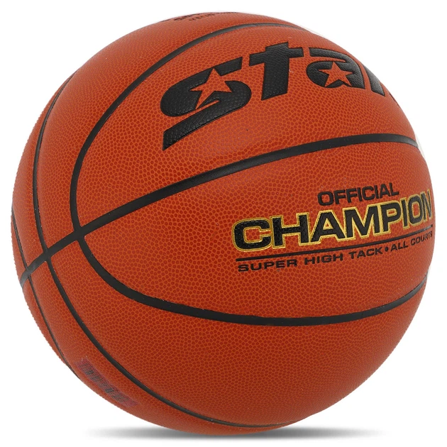 М'яч баскетбольний STAR CHAMPION FIBA ​​BB317 №7 PU помаранчевий - изображение 2