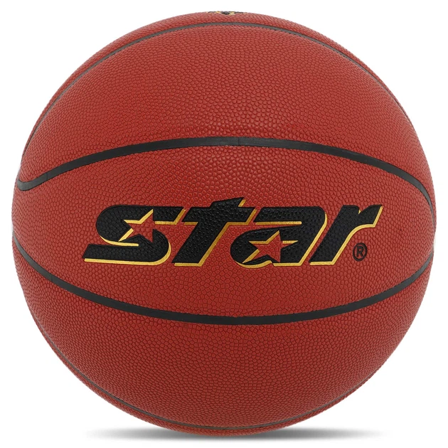 М'яч баскетбольний STAR TORNADO 2000 BB3157 №7 PU червоний - изображение 6