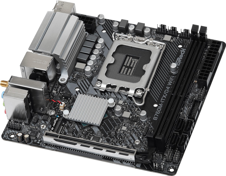 Płyta główna ASRock B760M-ITX/D4 WiFi (s1700, Intel B760, PCI-Ex16) - obraz 4