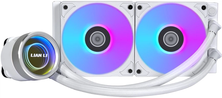 Chłodzenie wodne Lian Li Galahad II Trinity 240 mm White (G89.GA2T24W.00) - obraz 1
