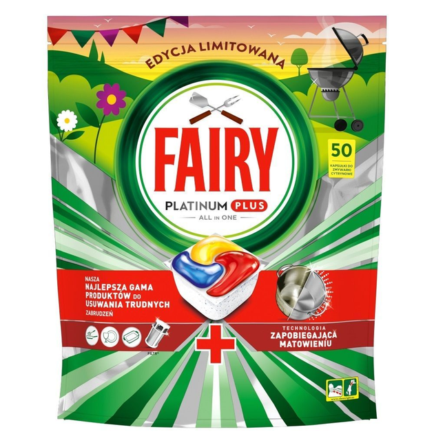 Капсулы для посудомоечных машин Fairy 50 шт (8006540997147) – фото ...