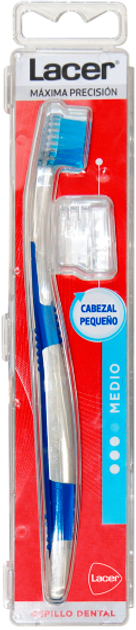 Klasyczny pędzel do zębów Lacer Cepillo Dental Adulto Maxima Precision Medio 1ud (8470001685582) - obraz 1