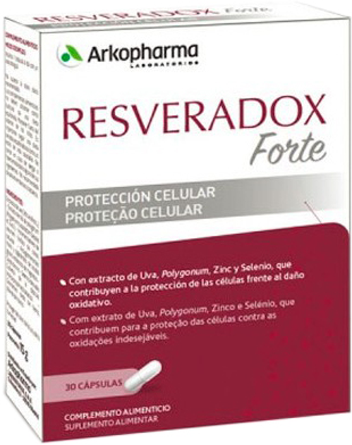 Suplement diety Arkopharma Resveradox Forte 30 kapsułek (3578830142230) - obraz 1