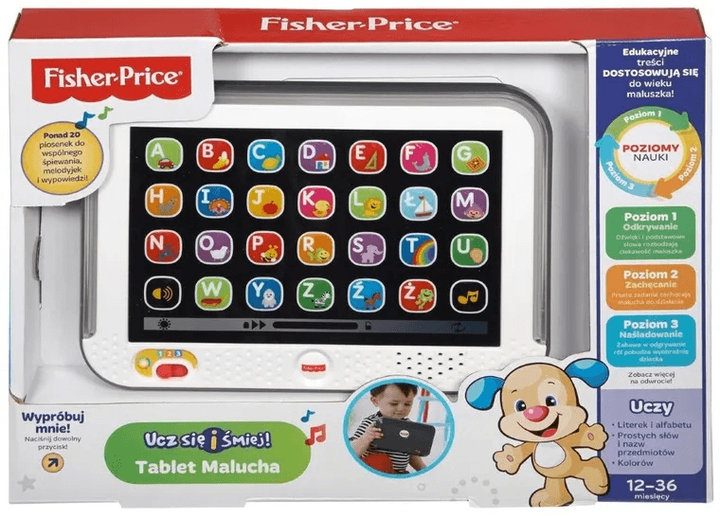Інтерактивна іграшка Fisher-Price Toddler tablet (887961217568) - зображення 1