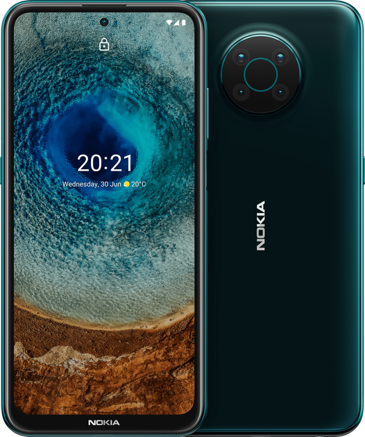 Smartfon Nokia X10 TA-1332 DualSim 6/64GB Green (101SCARLH025) - obraz 1