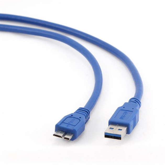 Кабель Gembird (CCP-mUSB3-AMBM-6) USB-Micro USB 1.8м, синий – фото ...