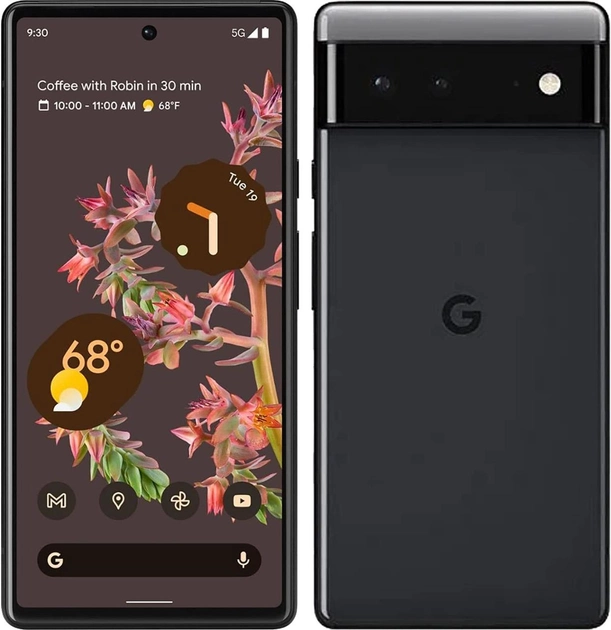 Мобільний телефон Google Pixel 6 GB7N6 8/128GB Stormy Black - зображення 1
