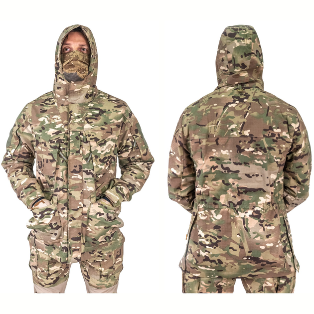 Тактичний демісизонний військовий костюм HAN WILD G3 Multicam Куртка M65, Убакс та Штани наколінниками XL Мультикам HWMD0026800-2 - зображення 4