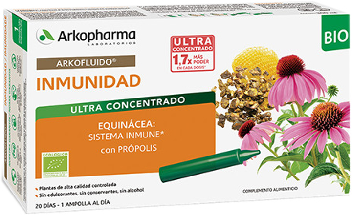 Suplement diety Arkopharma Arkofluid Echinacea-Propolis 20 Unidosis (3578835319255) - obraz 1