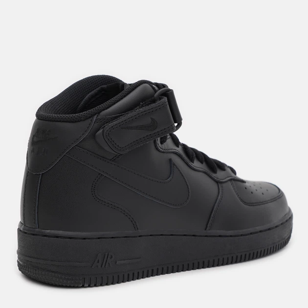 Мужские кеды высокие Nike Air Force 1 Mid 07 CW2289-001 44.5 (10.5US) 28.5 см Черные (194500875234) - изображение 4