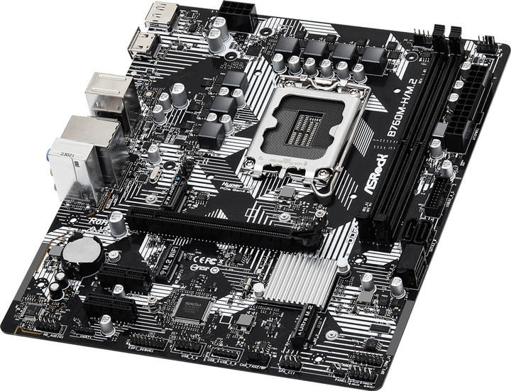 Płyta główna ASRock B760M-H/M.2 (s1700, Intel B760, PCI-Ex16) - obraz 3