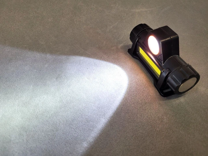 Налобний LED ліхтар з магнітом BL-8101 акумуляторний універсальний XPE+COB - зображення 9