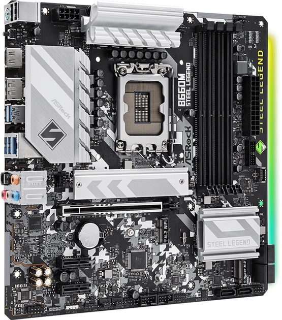 Płyta główna ASRock B660M Steel Legend (s1700, Intel B660, PCI-Ex16) - obraz 2