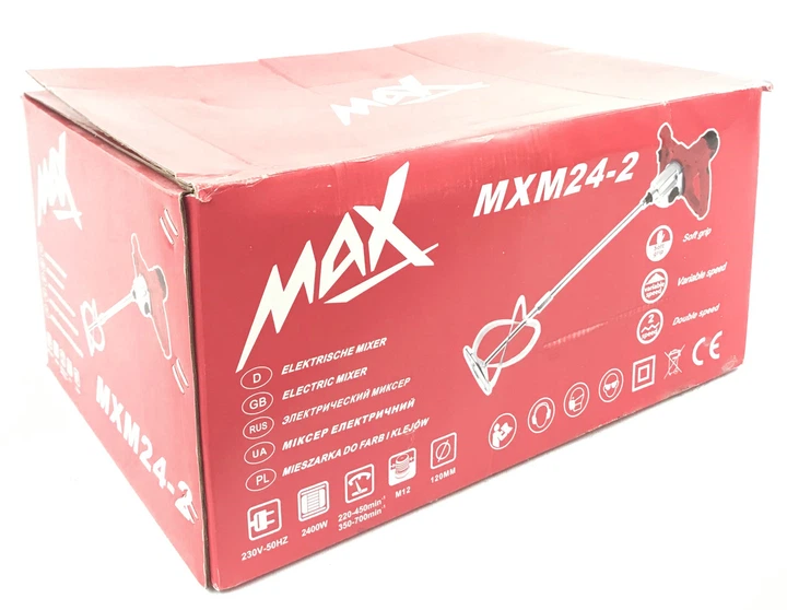 Профессиональный миксер строительный MAX MXM24-2 - изображение 7