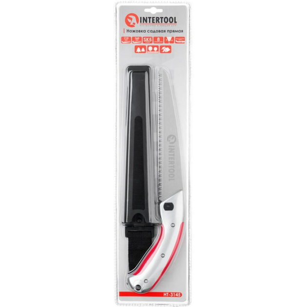 Ножовка садовая Intertool HT-3145 прямая 210 мм - изображение 7
