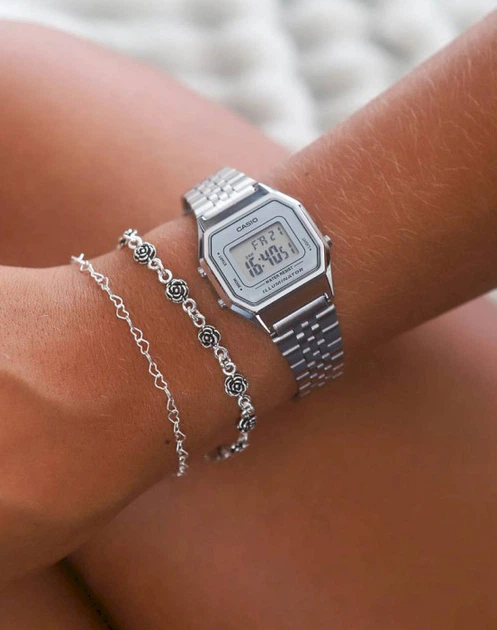 Zegarki męskie Casio Vintage LA680WA-7DF - obraz 4