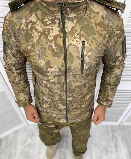 Тактическая теплая мужская куртка Бушлат Пиксель M (21721) Kali - изображение 1
