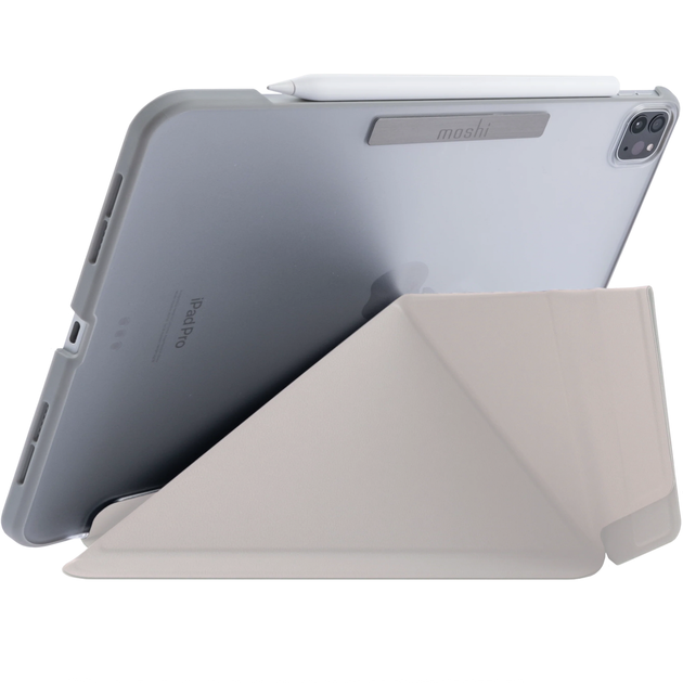 Чехол книжка Moshi VersaCover со складной крышкой для iPad Pro 11 M1 2021 | M2 2022 Savanna Beige - Фото 3 Чехол книжка Moshi VersaCover со складной крышкой для iPad Pro 11 M1 2021 | M2 2022 Savanna Beige - изображение 3
