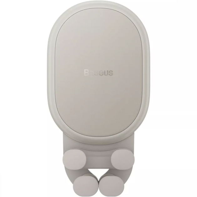 Автодержатель с беспроводной зарядкой Baseus Stable Car Mount Pro 15W Air Outlet Wireless Charger Creamy White - изображение 2