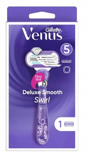 Maszynka do golenia Gillette Venus Deluxe Smooth Swirl (7702018400997) - obraz 1